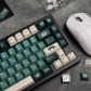 Silent Forest 104+25 Full PBT Dye-subbed Keycaps Set for Cherry MX Mechanical Gaming Keyboard